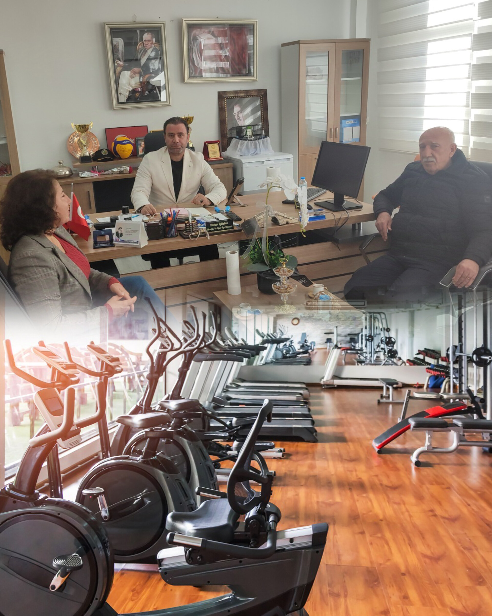 TUT GENCLERİNE MÜJDE, GYM SALON ACİLiYOR